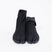 Front view of black Tabi Shoes "KAMON"