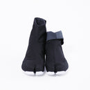 Front view of black Tabi Shoes "RAIN"