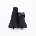 Front view of black Tabi Shoes "RAIN"