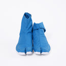 Front view of blue Tabi Shoes "RAIN"