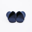Back view of navy Tabi Slippers " PILE "