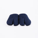 Front view of navy Tabi Slippers " KASUMI "