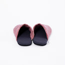 Back view of red Tabi Slippers " KANOKO "