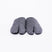 Front view of navy Tabi Slippers " KANOKO "
