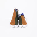 Front view of earth Tabi Shoes "KIDS QUATRO"