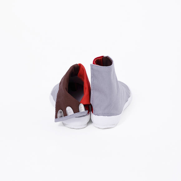 Back view of sun Tabi Shoes " KIDS QUATRO "