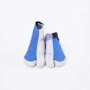 Front view of sky Tabi Shoes "KIDS QUATRO"