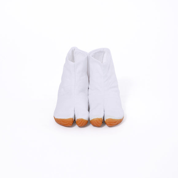 Front view of white Tabi Shoes " KIDS MATSURI "