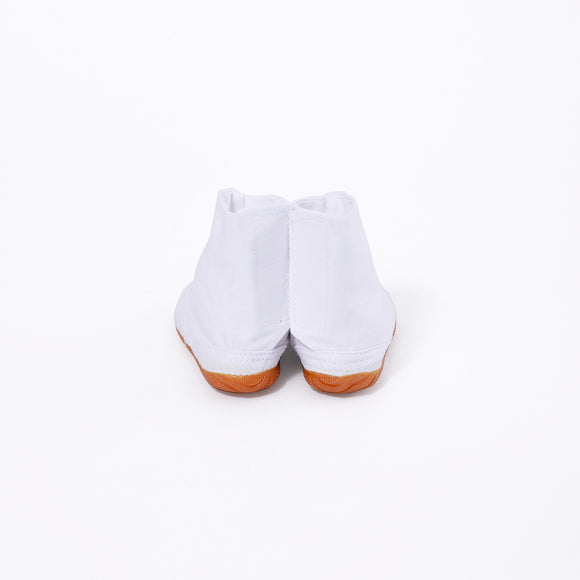 Back view of white Tabi Shoes " KIDS MATSURI "