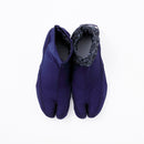 Top view of blue Tabi Shoes " KAMON "