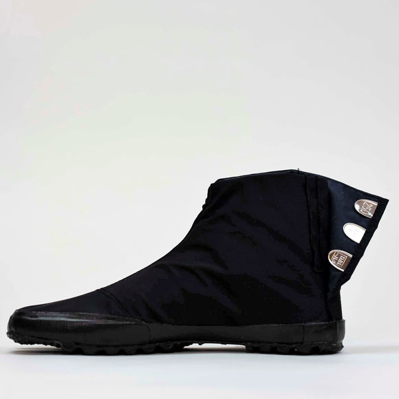 Left side of black Tabi Shoes " U-ten "